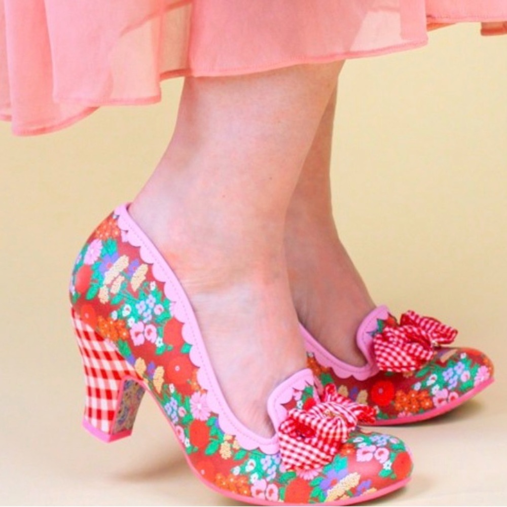 Irregular Choice Kanjanka Statement Heels, Rare, HTF size 8/39